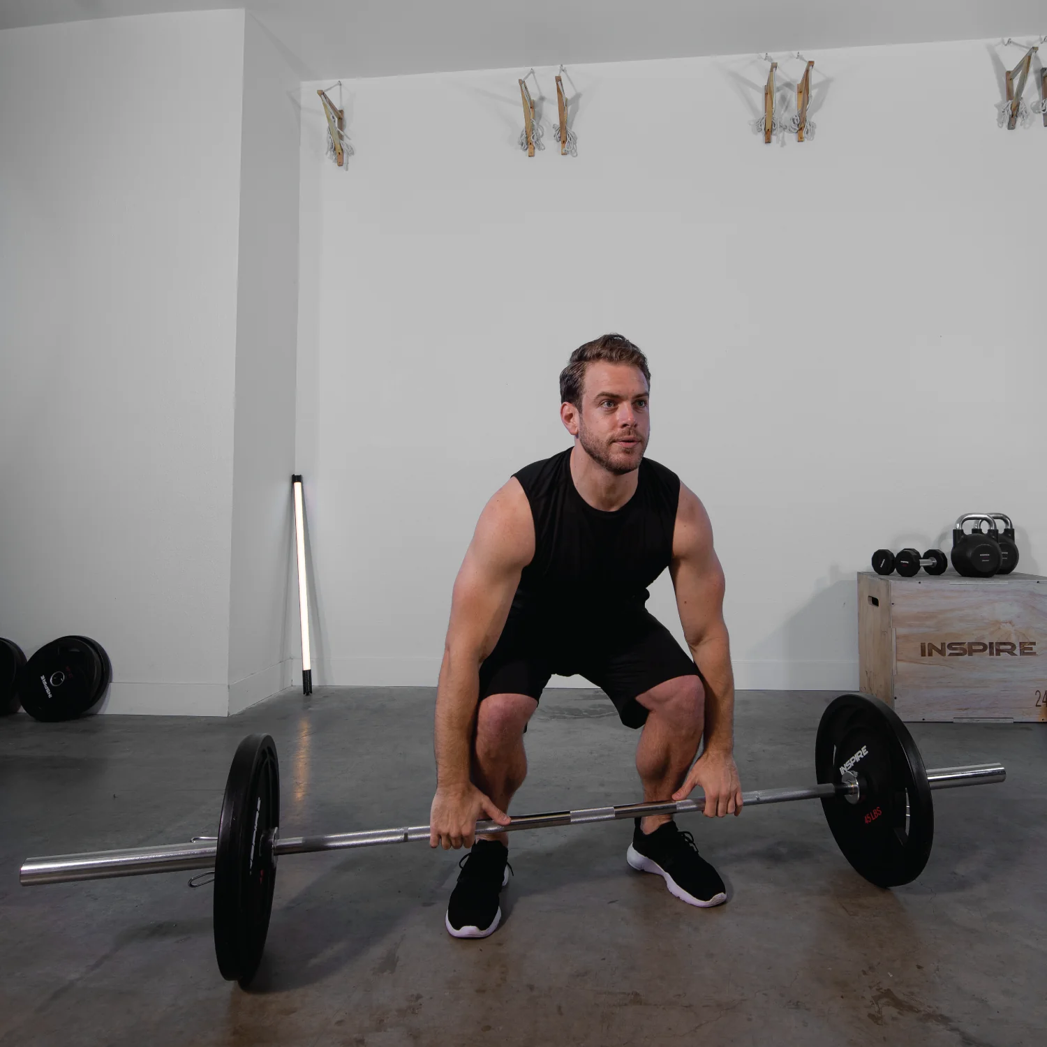 300 LB URETHANE OLYMPIC SET WITH CHROME BAR - Image 3