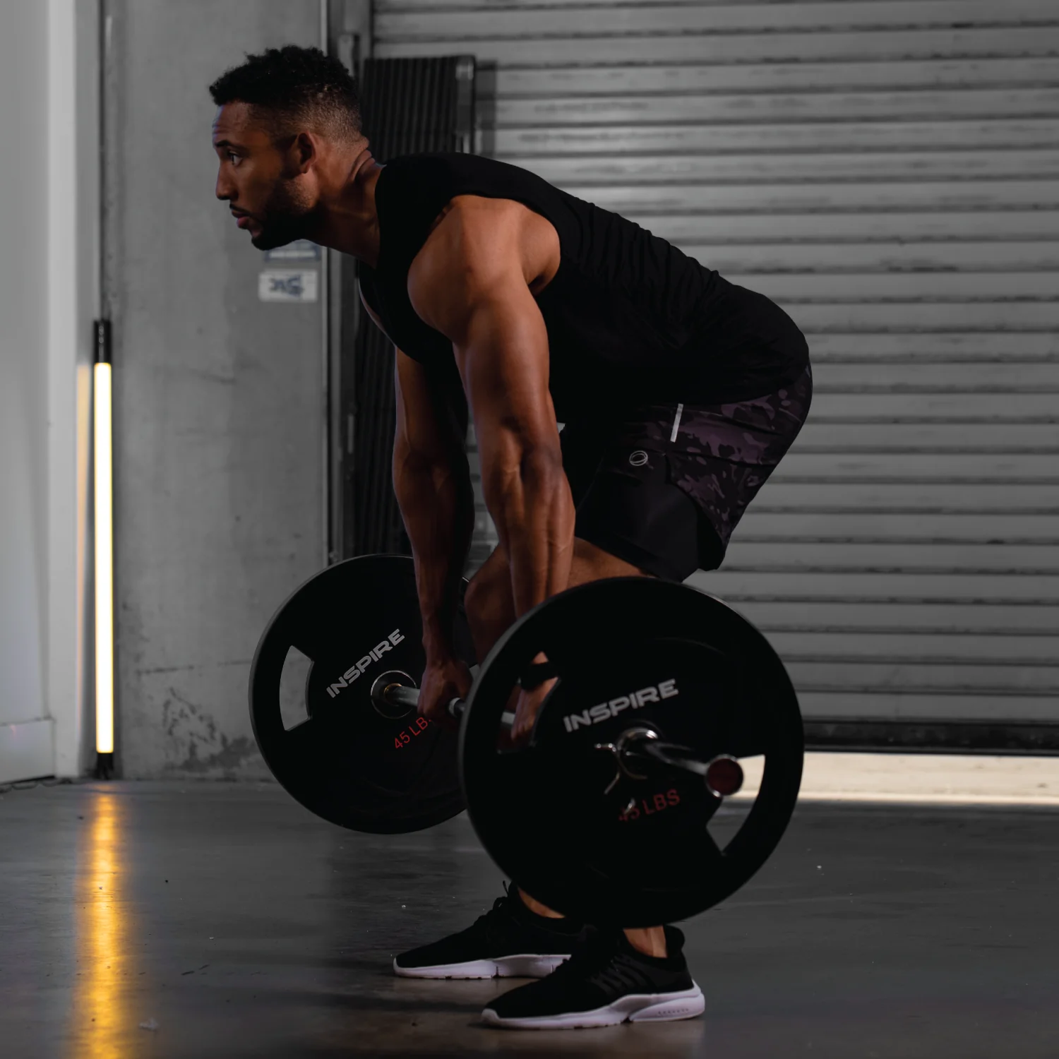 300 LB URETHANE OLYMPIC SET WITH CHROME BAR - Image 4