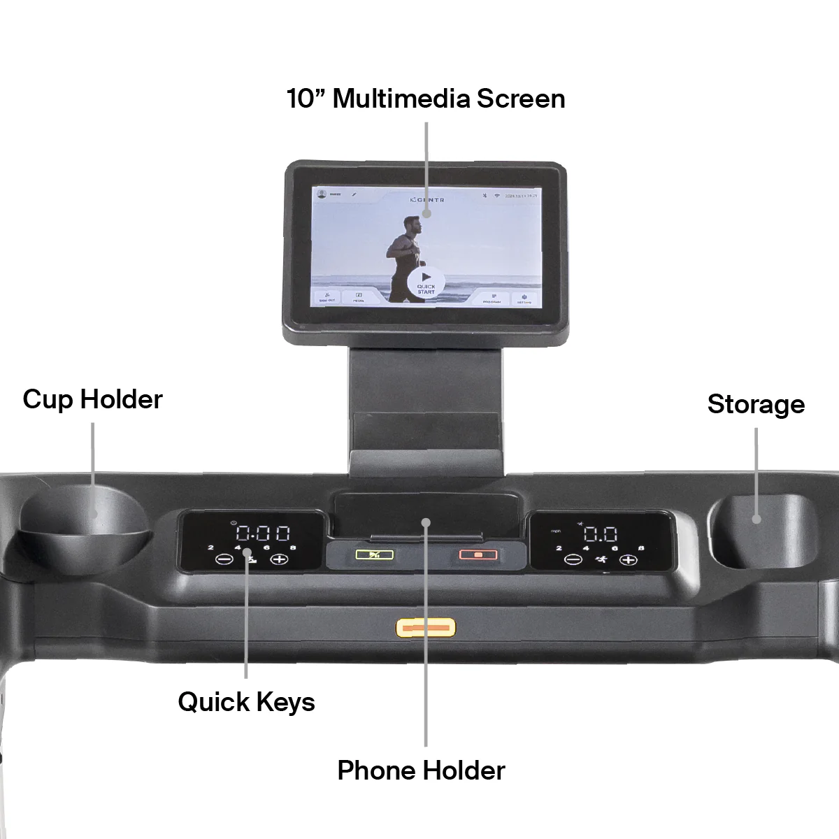 INSPIRE SERIES T4S FOLDING TREADMILL - Image 6