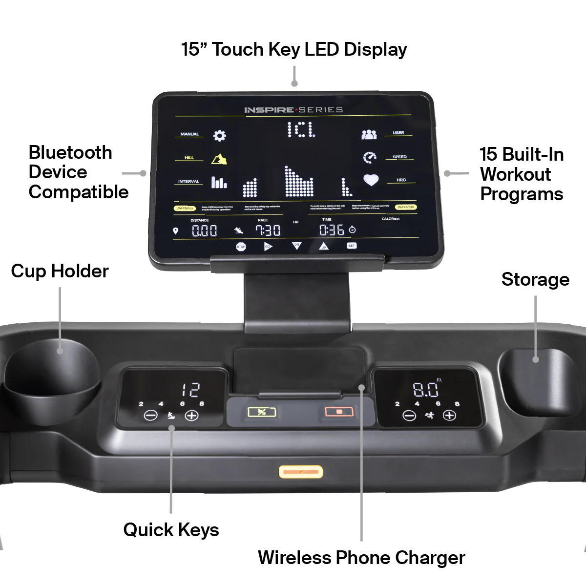 INSPIRE SERIES T5 TREADMILL - Image 7