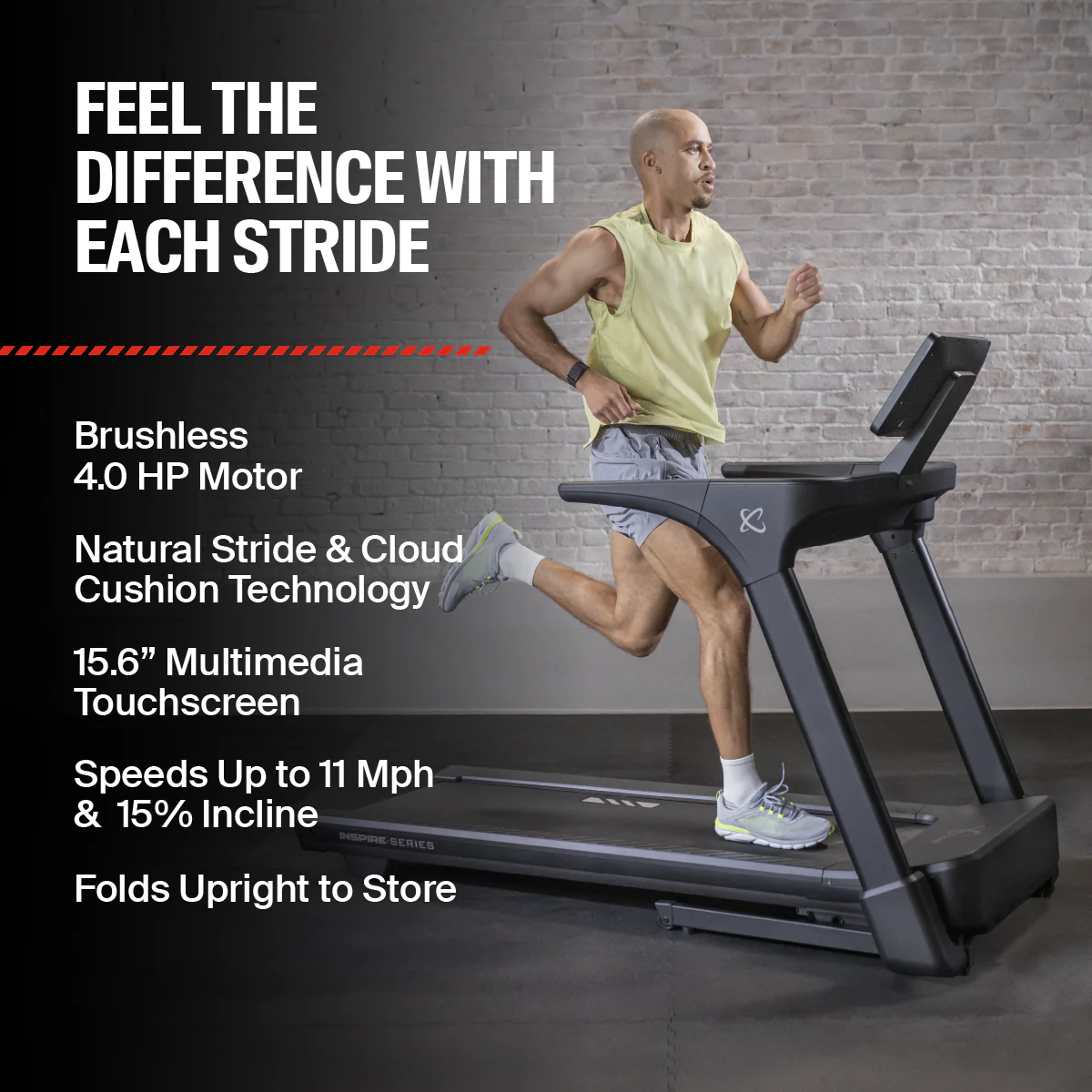 INSPIRE SERIES T5S TREADMILL - Image 3